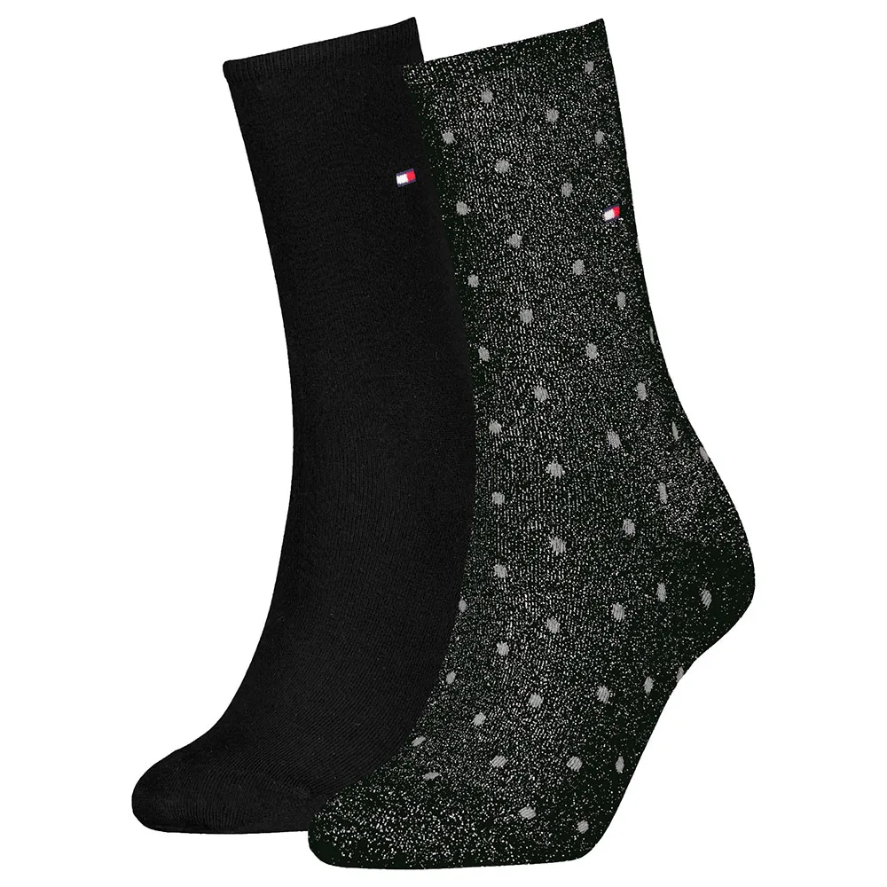

Носки 2 шт Tommy Hilfiger Dot Classic, черный