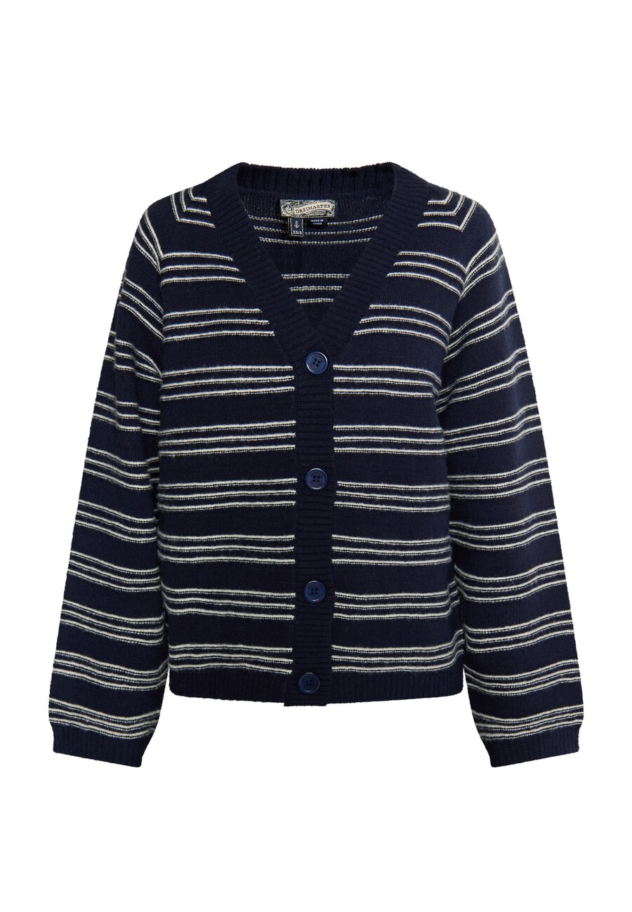 

Вязаный кардиган DreiMaster Vintage Imane, морской синий