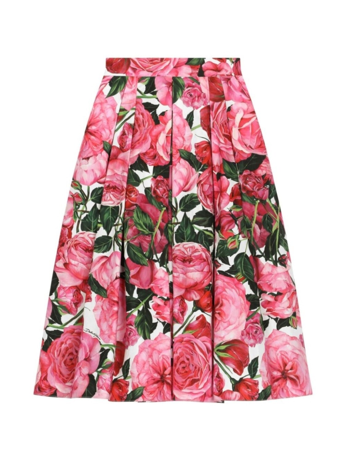 

Dolce & Gabbana Kids юбка с цветочным принтом, розовый