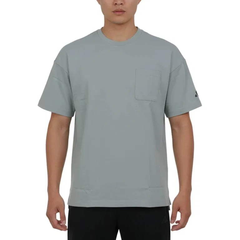 Футболка мужская Light Gray Green Adidas
