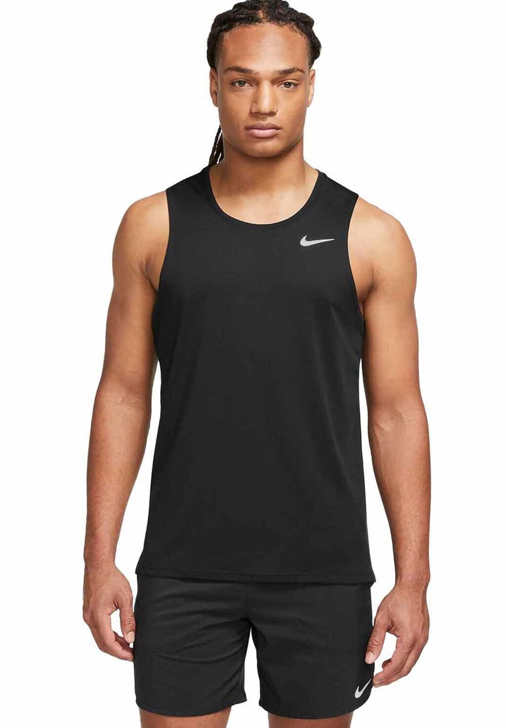 

Верх МИЛЕР ТАНК Nike, черный/серебристый