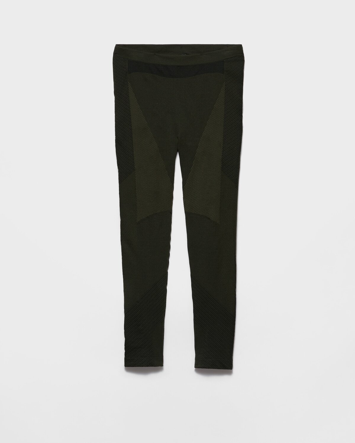 

Брюки из технической ткани Prada, милитари зеленый