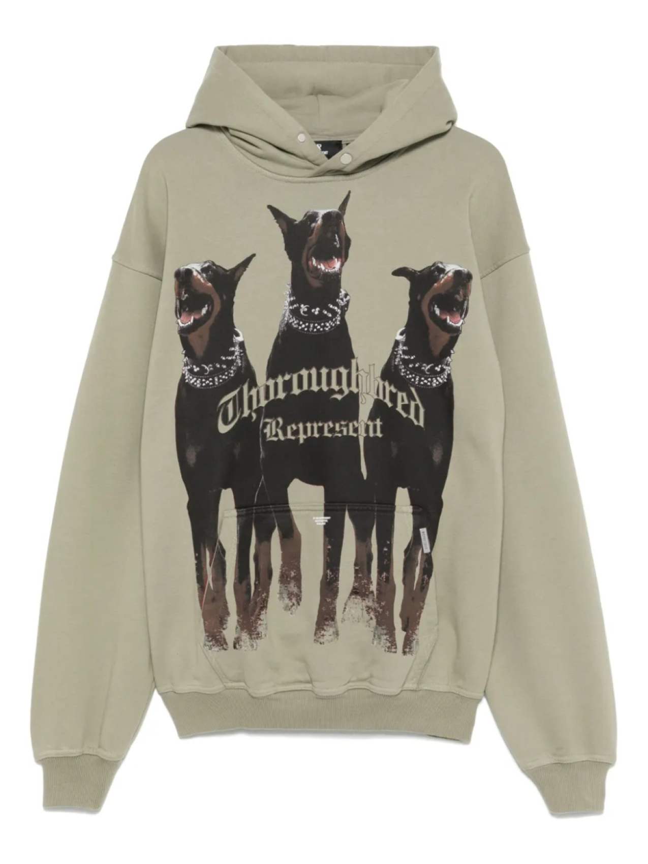 

Толстовка с капюшоном из чистокровной породы Represent, зеленый
