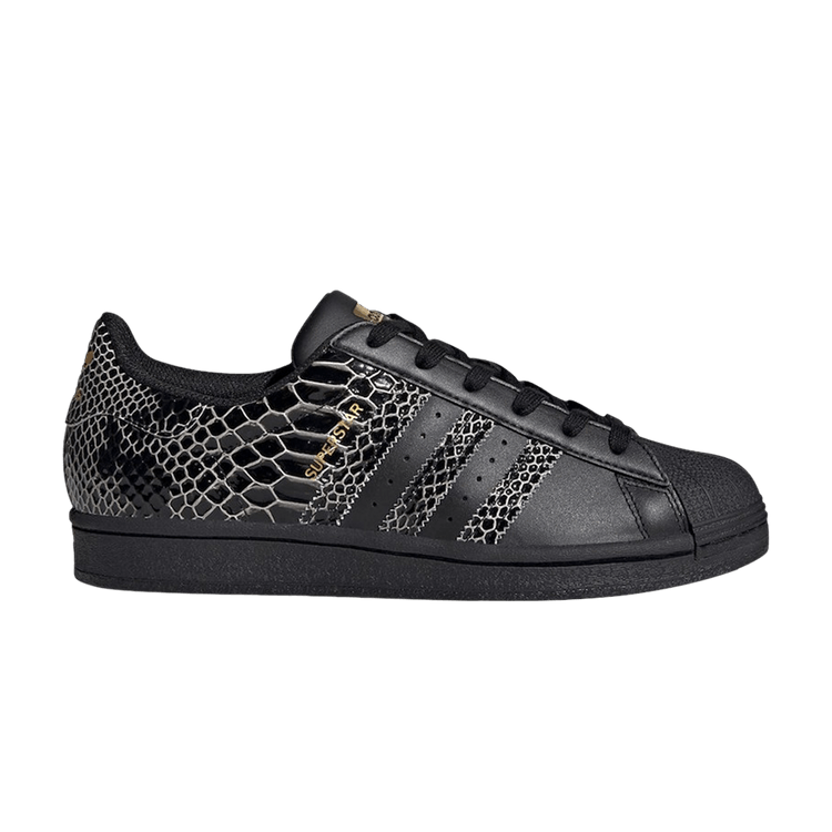 

Кроссовки adidas Superstar Snakeskin 'Core Black', черный