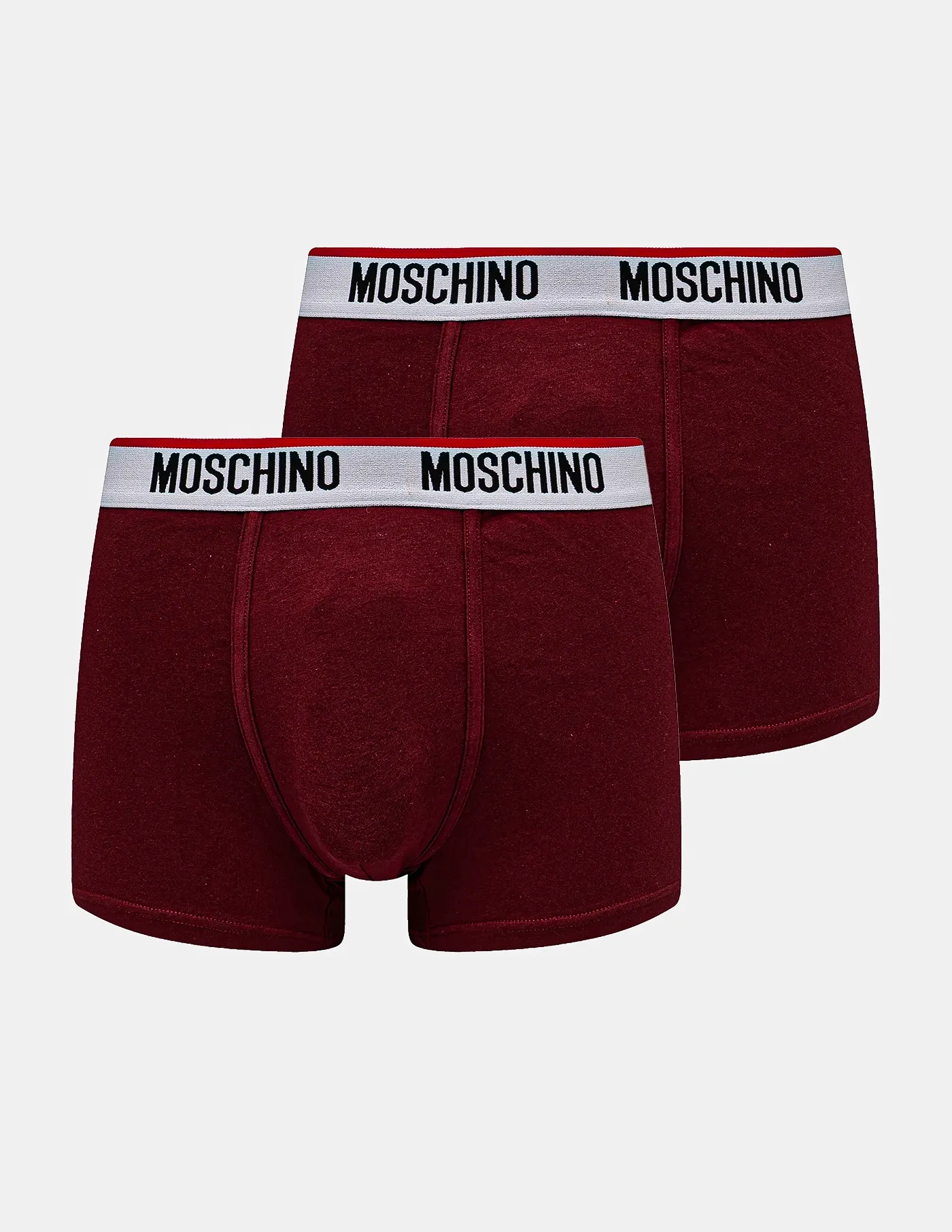 

2 упаковки боксеров Moschino Underwear, гранатовый