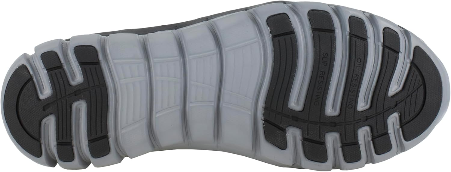 Мужские рабочие ботинки Reebok Rb4142 Sublite Cushion с защитным металлическим носком, средней высоты, черные, черный — фото 2