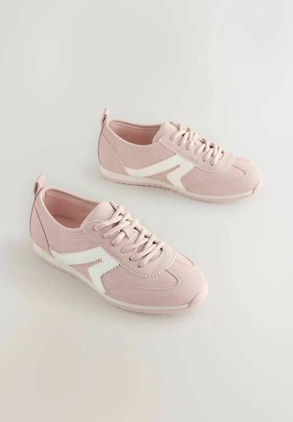 Ретро-Кроссовки на шнуровке, стандартного кроя Next, Pink — фото 2