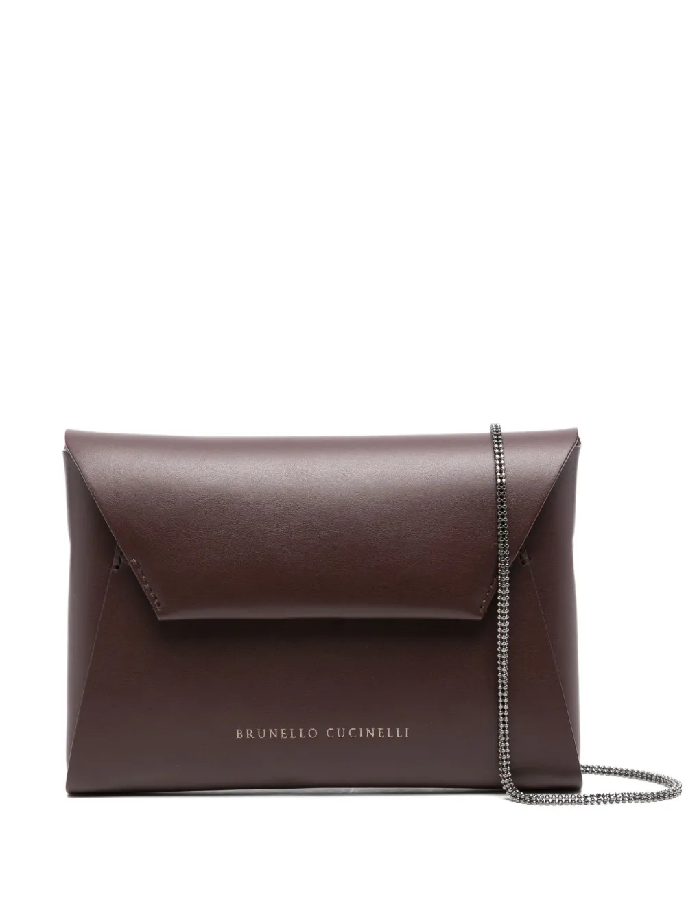 

Клатч-конверт Brunello Cucinelli, красный