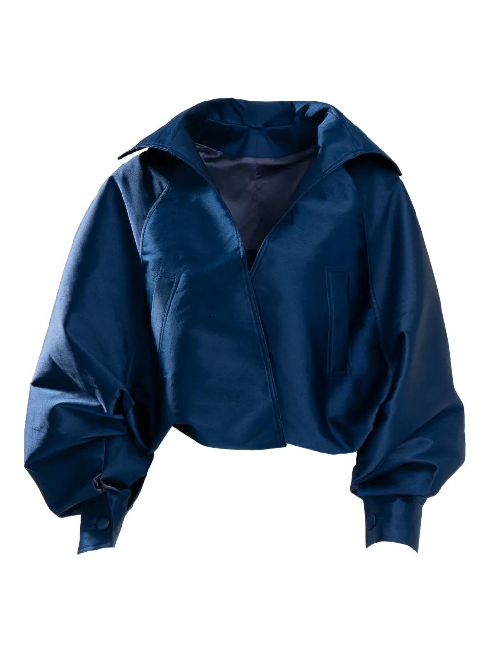 

Жакет с рукавами-буфами Ana Radu, синий