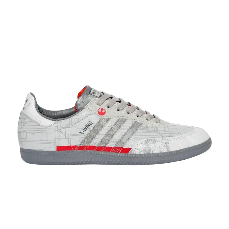 

Кроссовки adidas Star Wars x Samba X-Wing, серый