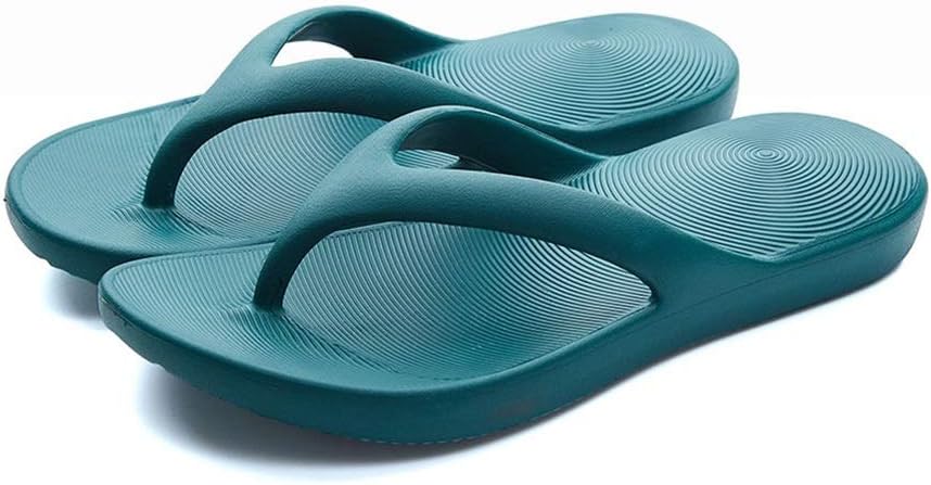 

Тапочки YXCKG с открытым носком, мужские сандалии-шлепанцы, обувь для мужчин и женщин, летние пляжные сандалии без шнурков, повседневные прогулочные тапочки, дышащие сандалии для дома и улицы, темно-зеленый