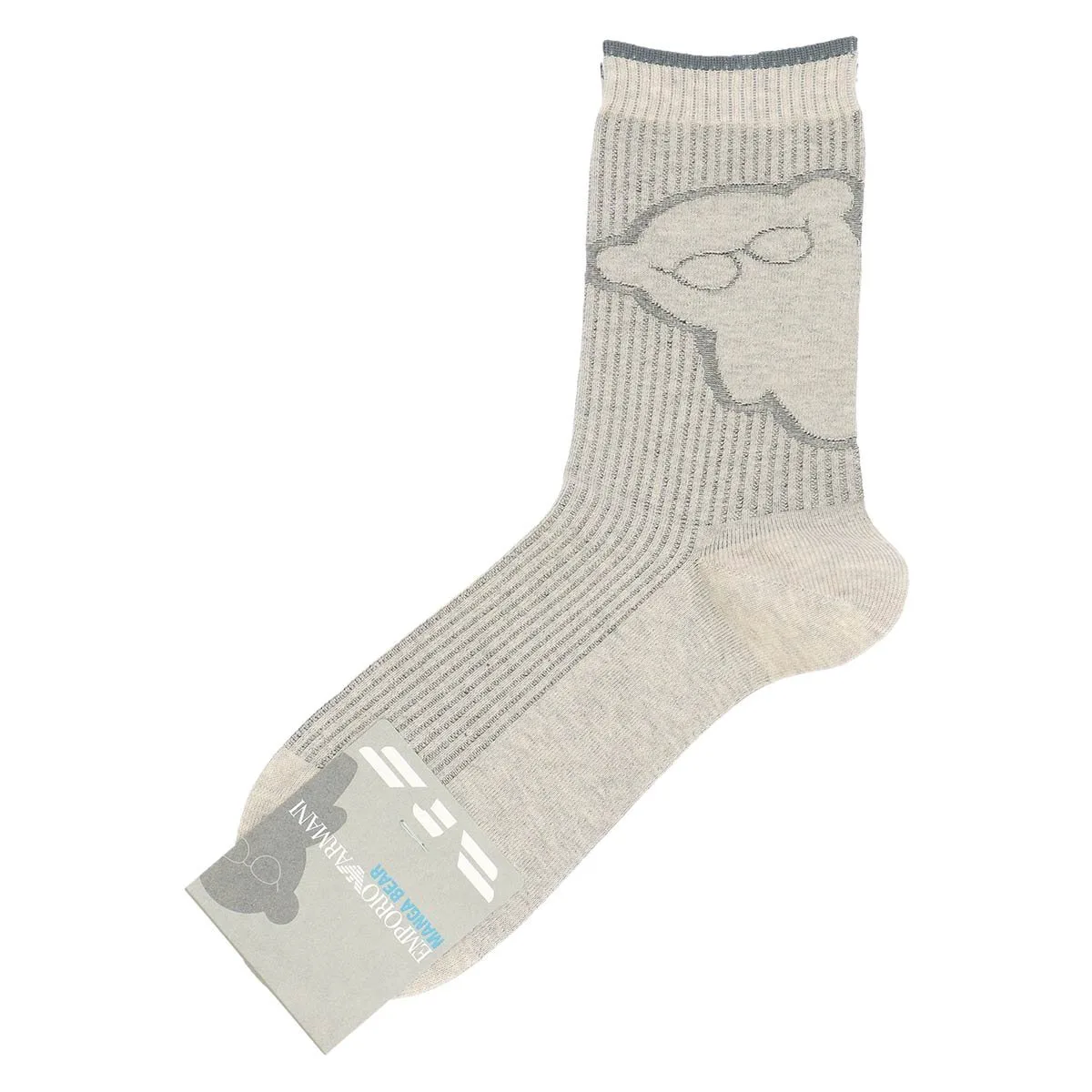 Повседневные носки средней длины BIG Manga Bear Emporio Armani, 93. Light Gray