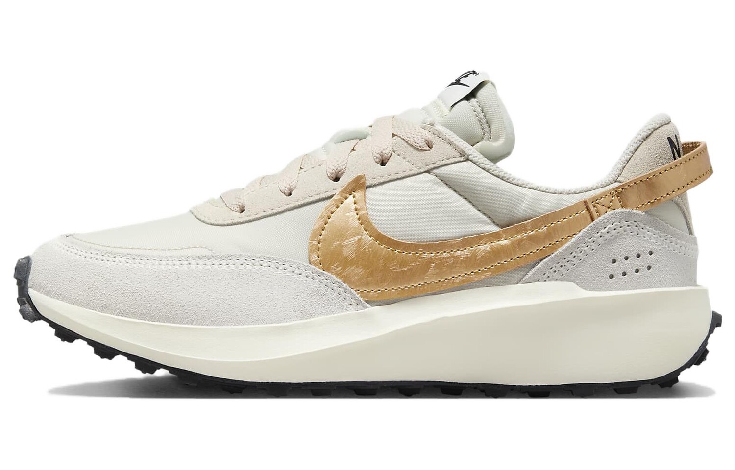 

Кроссовки женские Waffle Debut Light Orewood Brown Metallic Gold Women's Nike