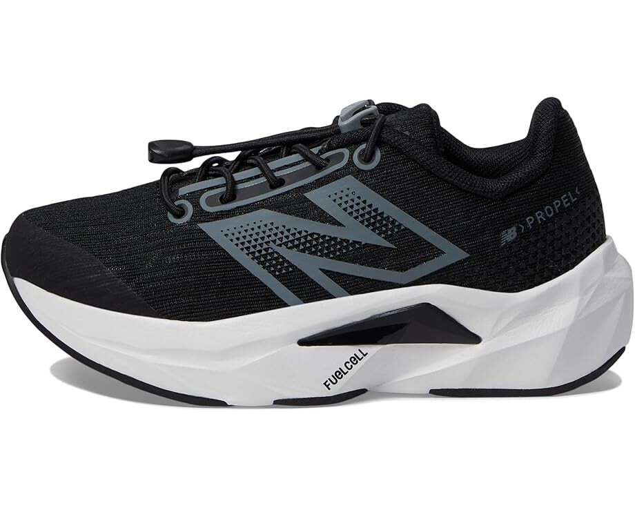 Кроссовки New Balance Kids Bungee FuelCell Propel v5, цвет Black/Steel — фото 4
