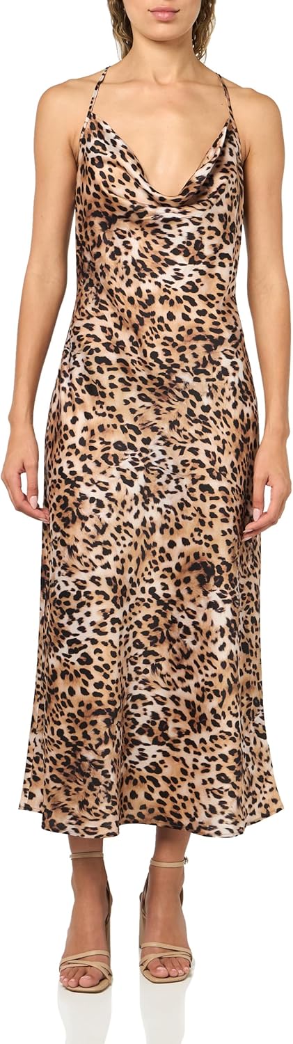 

GUESS Женское платье Eco New Akilina, Cheetah Skin Print