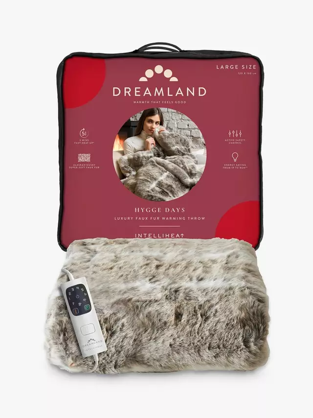 

Плед Dreamland Alaskan Husky Faux Fur