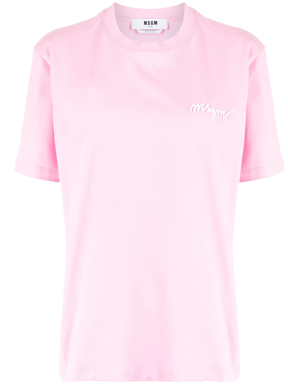 

Футболка с логотипом MSGM, розовый