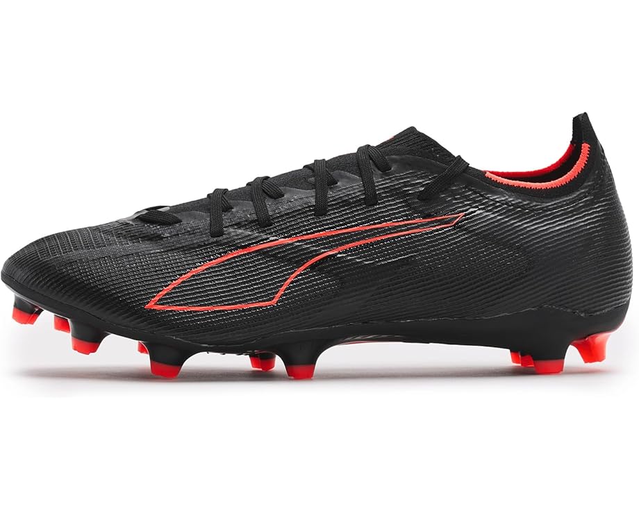 Мужские бутсы PUMA Ultra 6 Match Firm, Artificial Ground, Black/Red — фото 4
