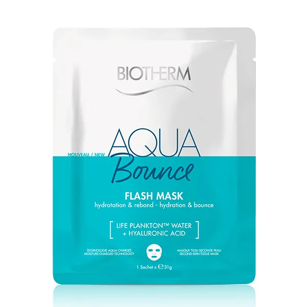 

Увлажняющая и очищающая маска-вспышка Aqua Super Masque Bounce Biotherm, 35 g