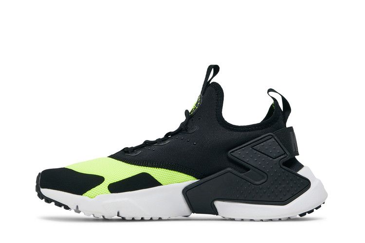 Кроссовки Nike Huarache Drift GS 'Black Volt', черный — фото 4