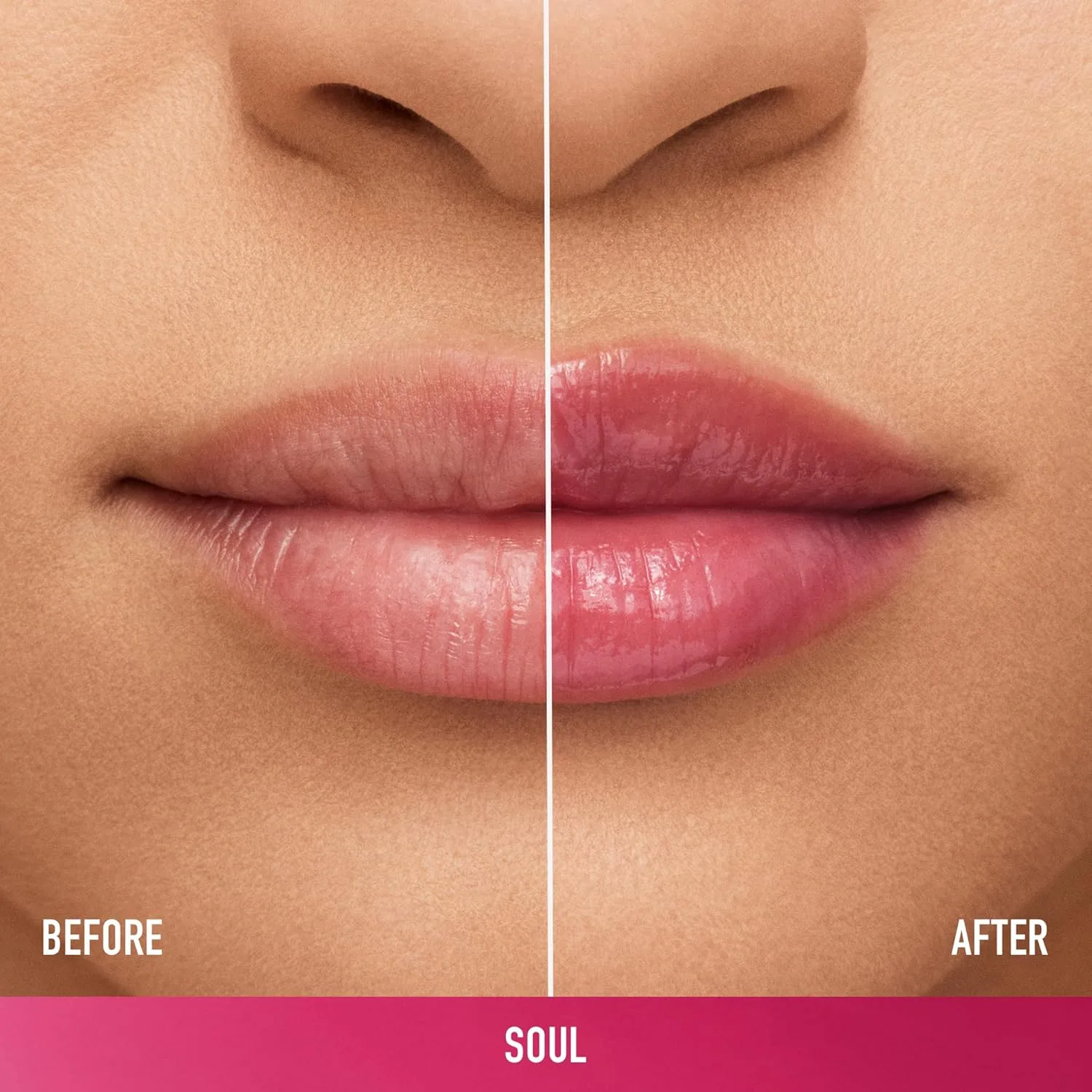 bareMinerals Dewy Lip Gloss-Balm, гибрид увлажняющего блеска и тонирующего бальзама для губ, сияющий финиш + 24-часовое увлажнение, для мягких и гладких губ, нелипкий, веганский продукт., Soul — фото 2