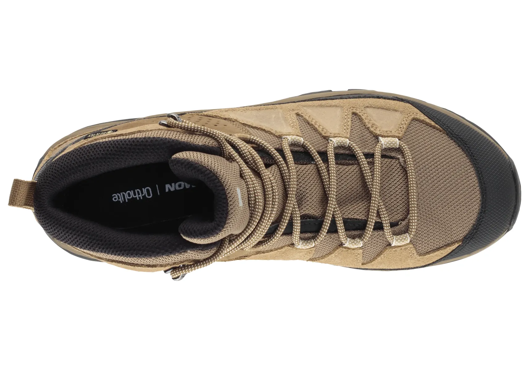 Кроссовки Salomon "QUEST ROVE Gore-Tex", водонепроницаемые, коричневый — фото 4