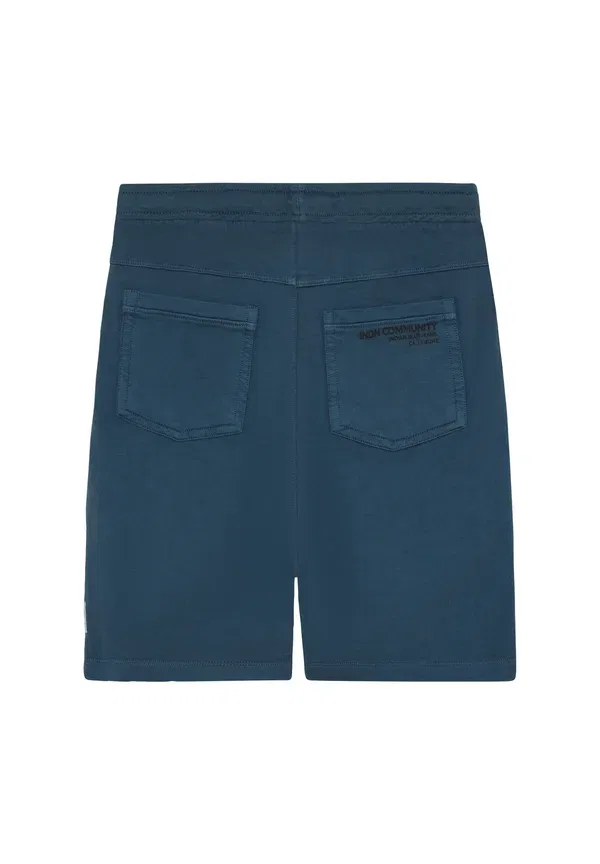 Шорты спортивные Jog washed shorts Indian Blue Jeans, синий — фото 2