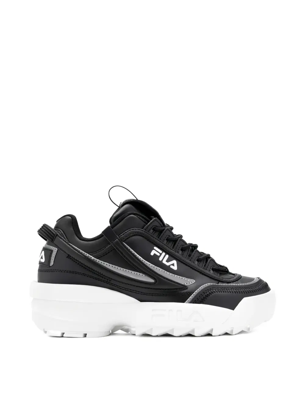 Кроссовки Disruptor ii с вышитым логотипом Fila Kids, черный — фото 2