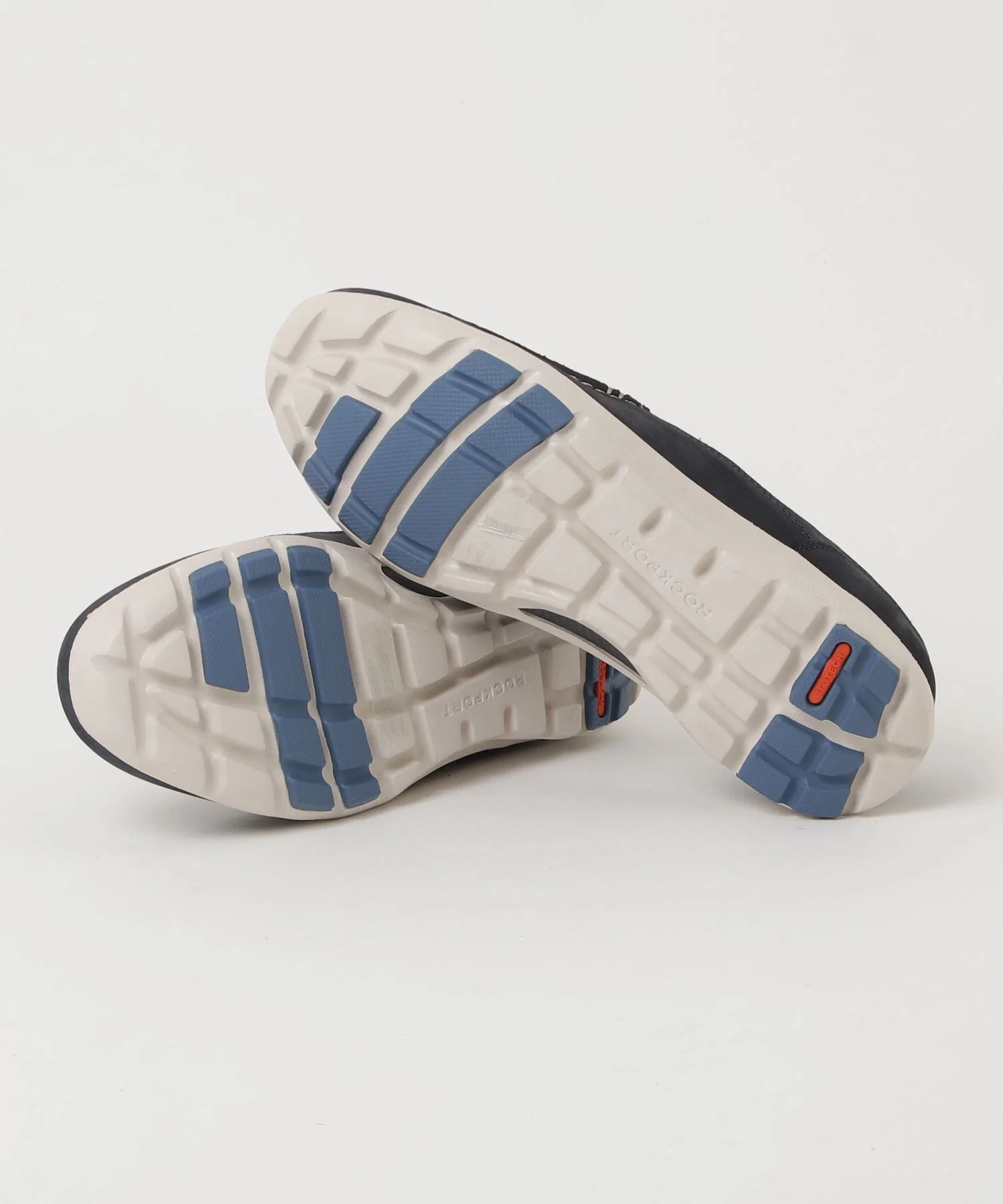 Мужские кожаные лоферы ROCKPORT TruWalk Zero II тёмно-синие — фото 3