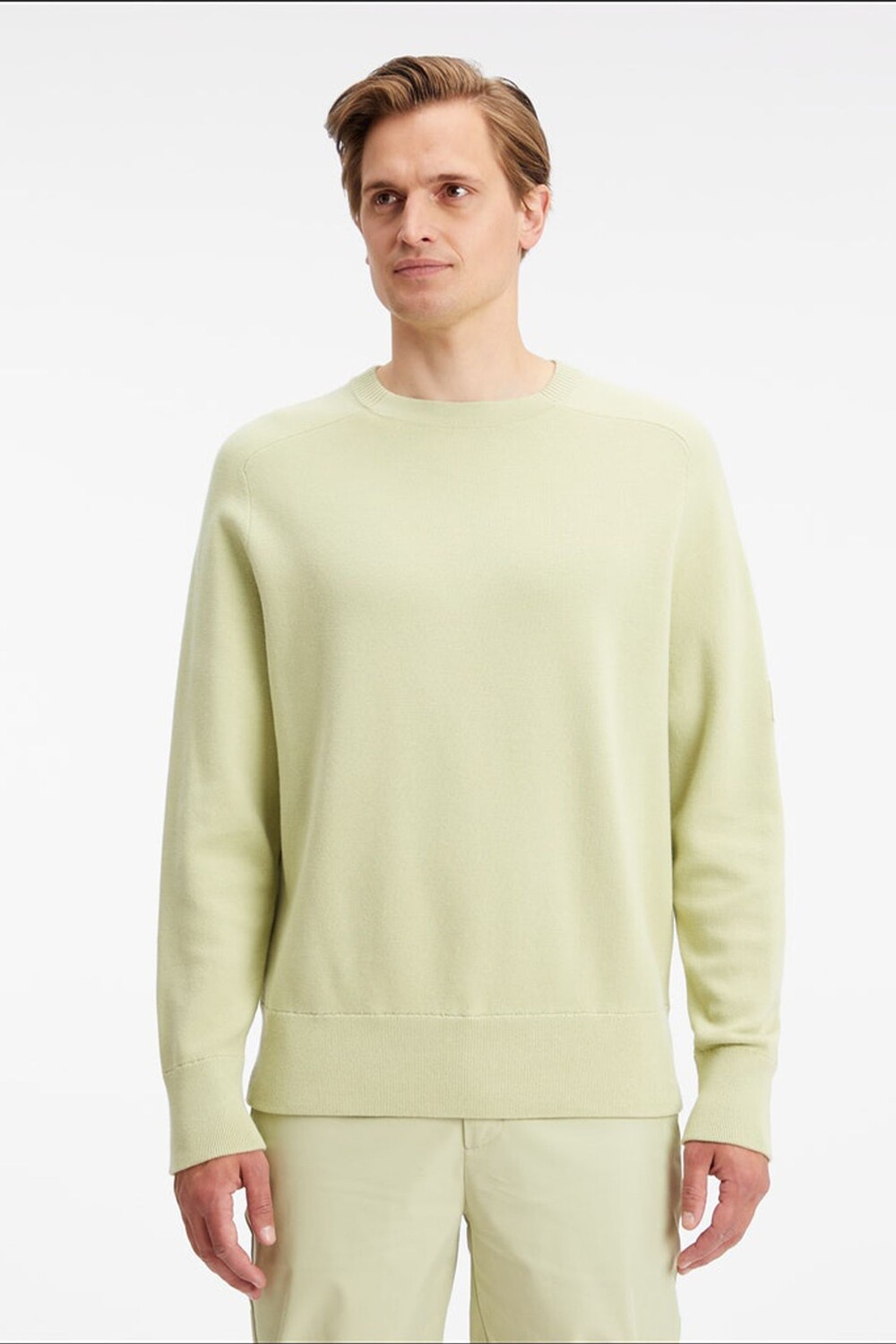 

Зеленый свитер Milano Comfort Calvin Klein, зеленый
