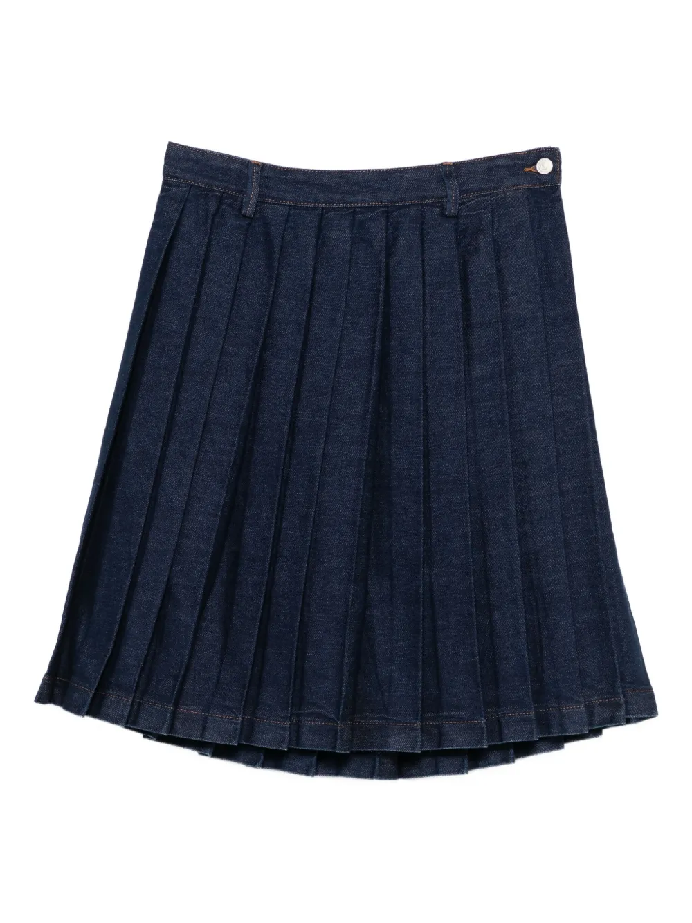 

Плиссированная юбка 6 For All Mankind, синий