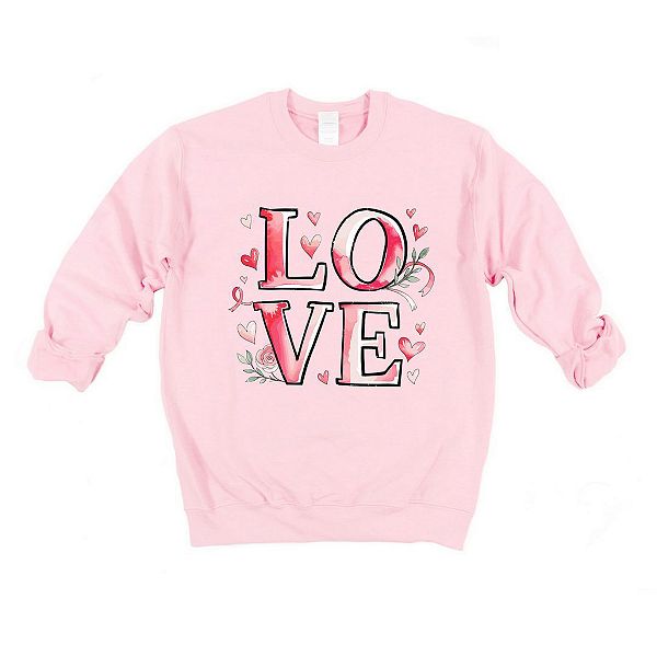 

Свитшот Love ribbon Simply Sage Market, Light Pink, Зеленый, Свитшот Love ribbon Simply Sage Market, Light Pink