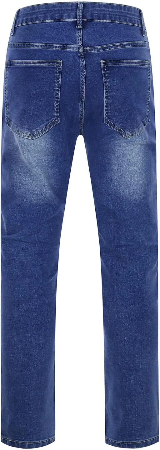 Джинсы свободные, Baggy, Dark Blue — фото 3