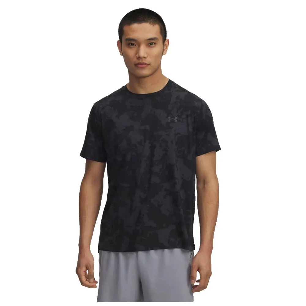 

Футболка с коротким рукавом спортивная Under Armour Launch Elite Printed, черный