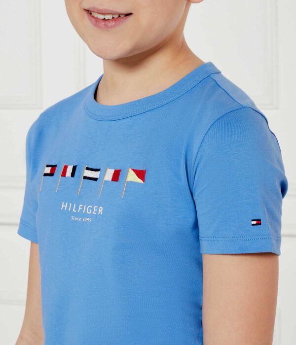 Футболки Regular fit Tommy Hilfiger, синий — фото 4