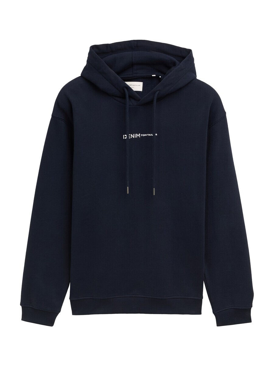 

Толстовка с капюшоном TOM TAILOR DENIM Sweatshirt, темно-синий