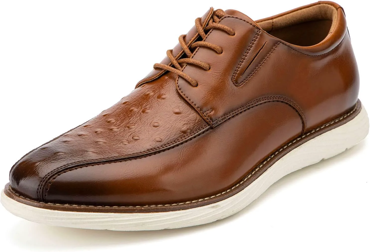 

Мужские оксфорды Meijiana, классические туфли на шнуровке, легкие модные туфли, коричневый