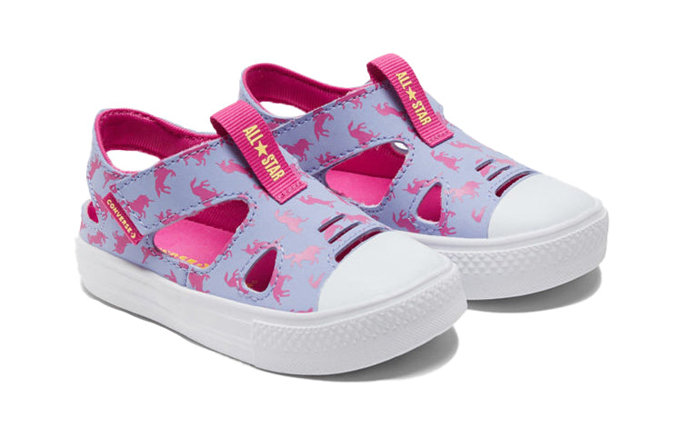 Сандалии (TD) Converse Chuck Taylor All Star Superplay Sandal 'Unicorns', фиолетовый — фото 3