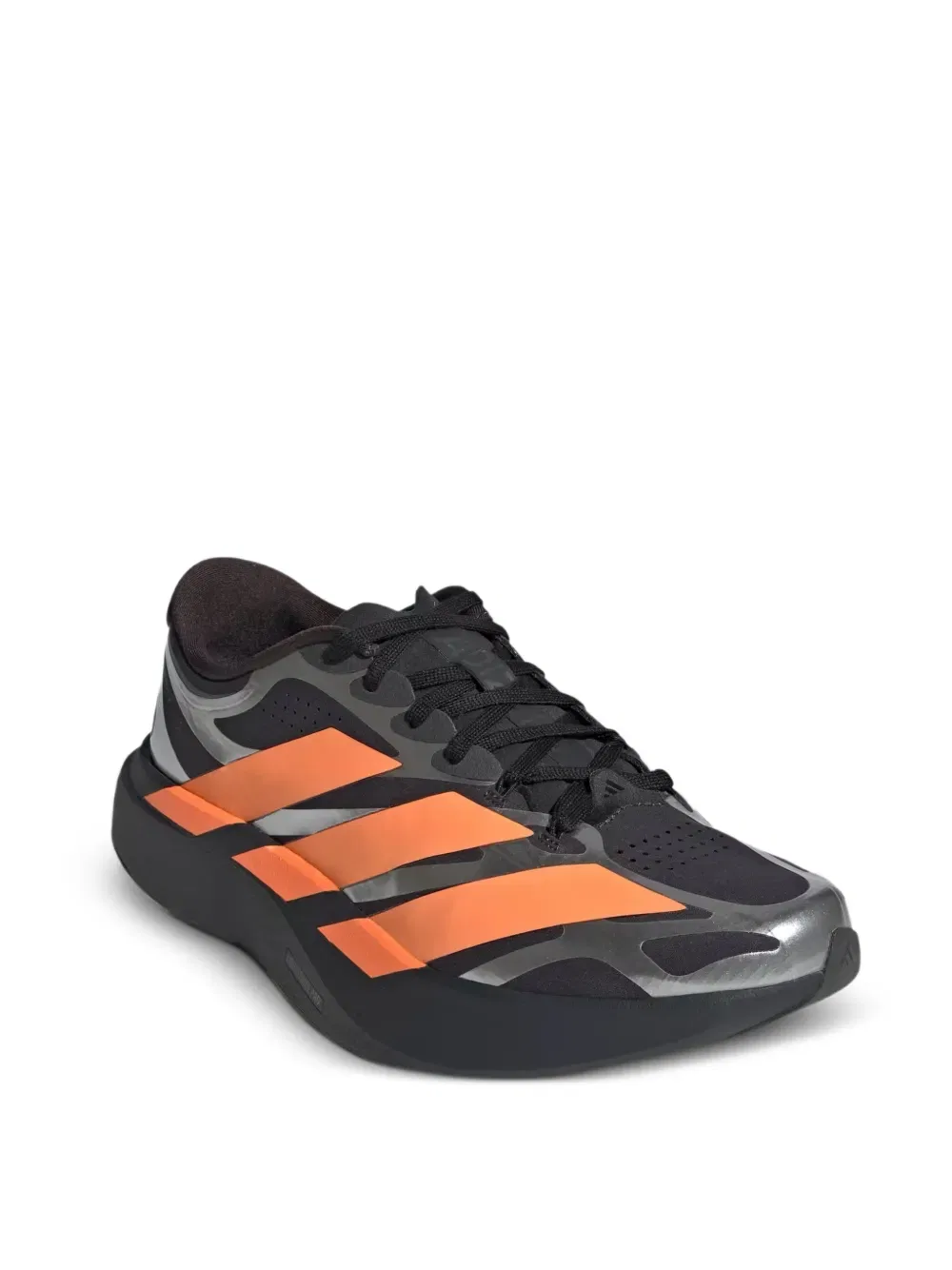 Кроссовки Adizero evo в полоску с металлическим блеском Adidas, черный — фото 2
