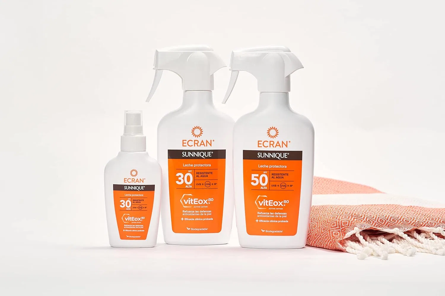 Солнцезащитный лосьон-спрей «Sunnique Sun Lotion SPF 30» от Ecran, 270 мл Ecran — фото 3