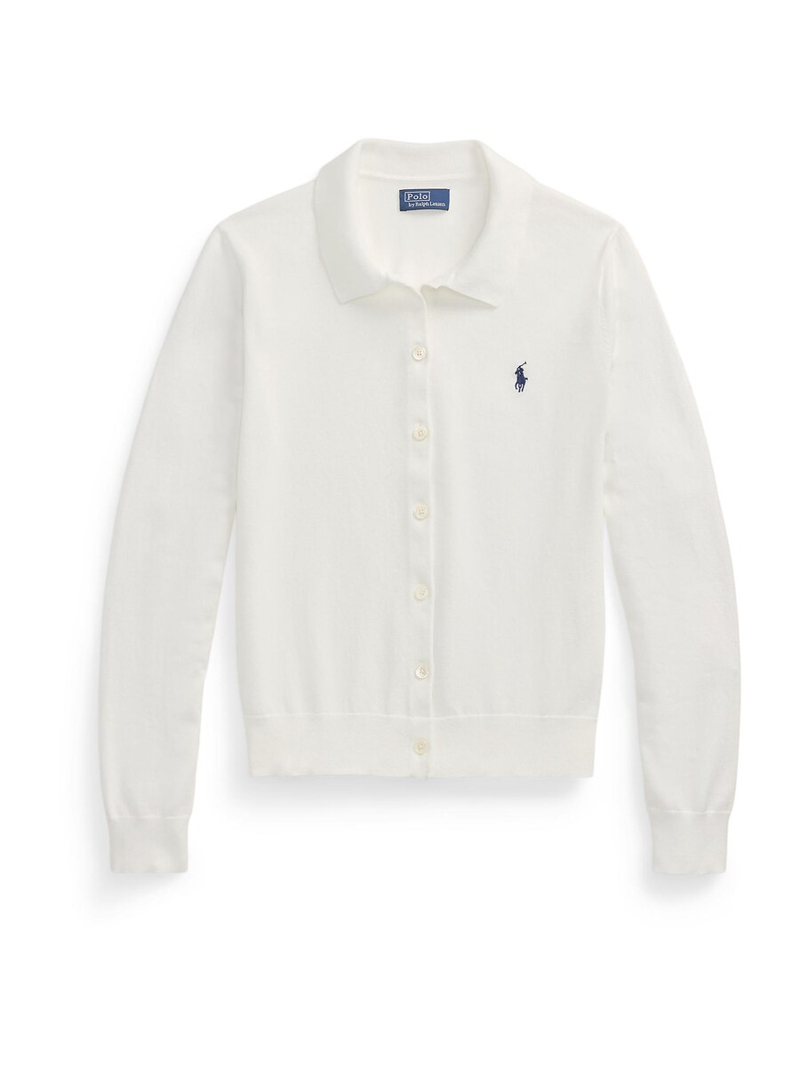 

Вязаный кардиган Polo Ralph Lauren, белый