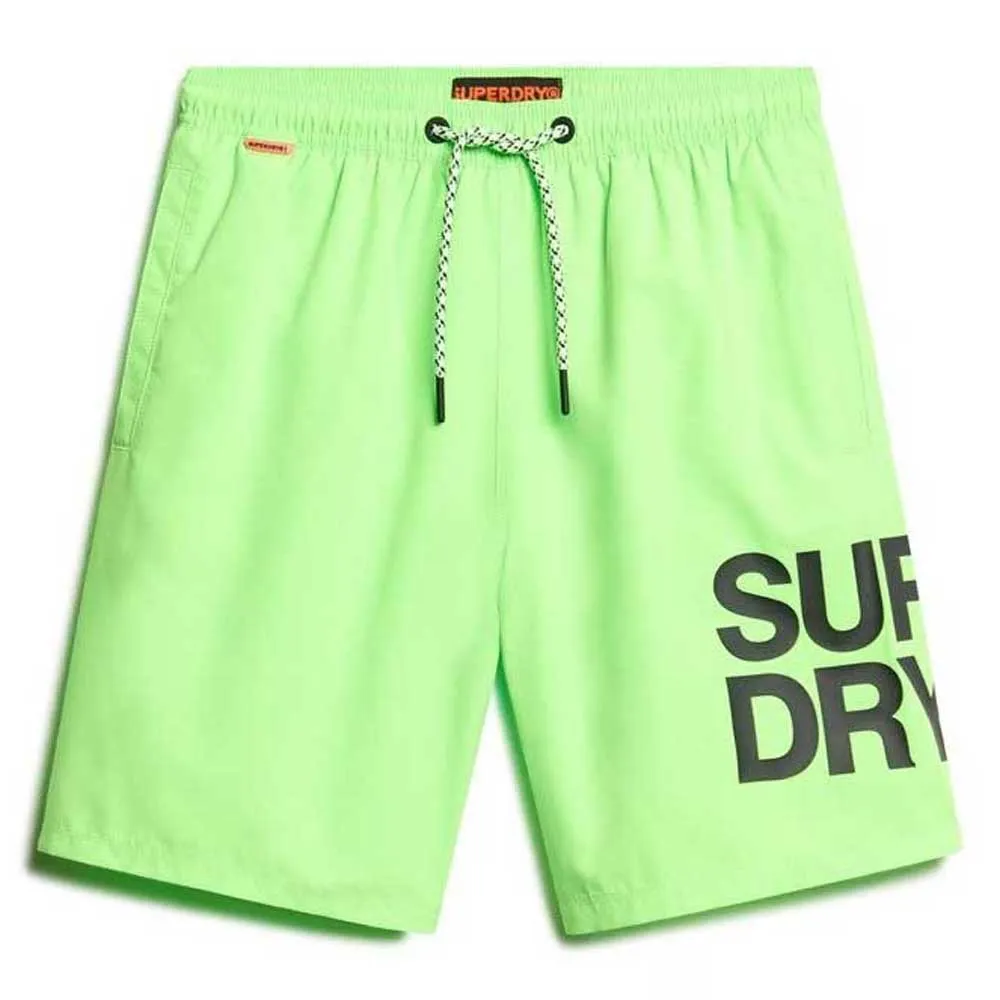 

Шорты для плавания Superdry Sportswear Logo 17´´, зеленый