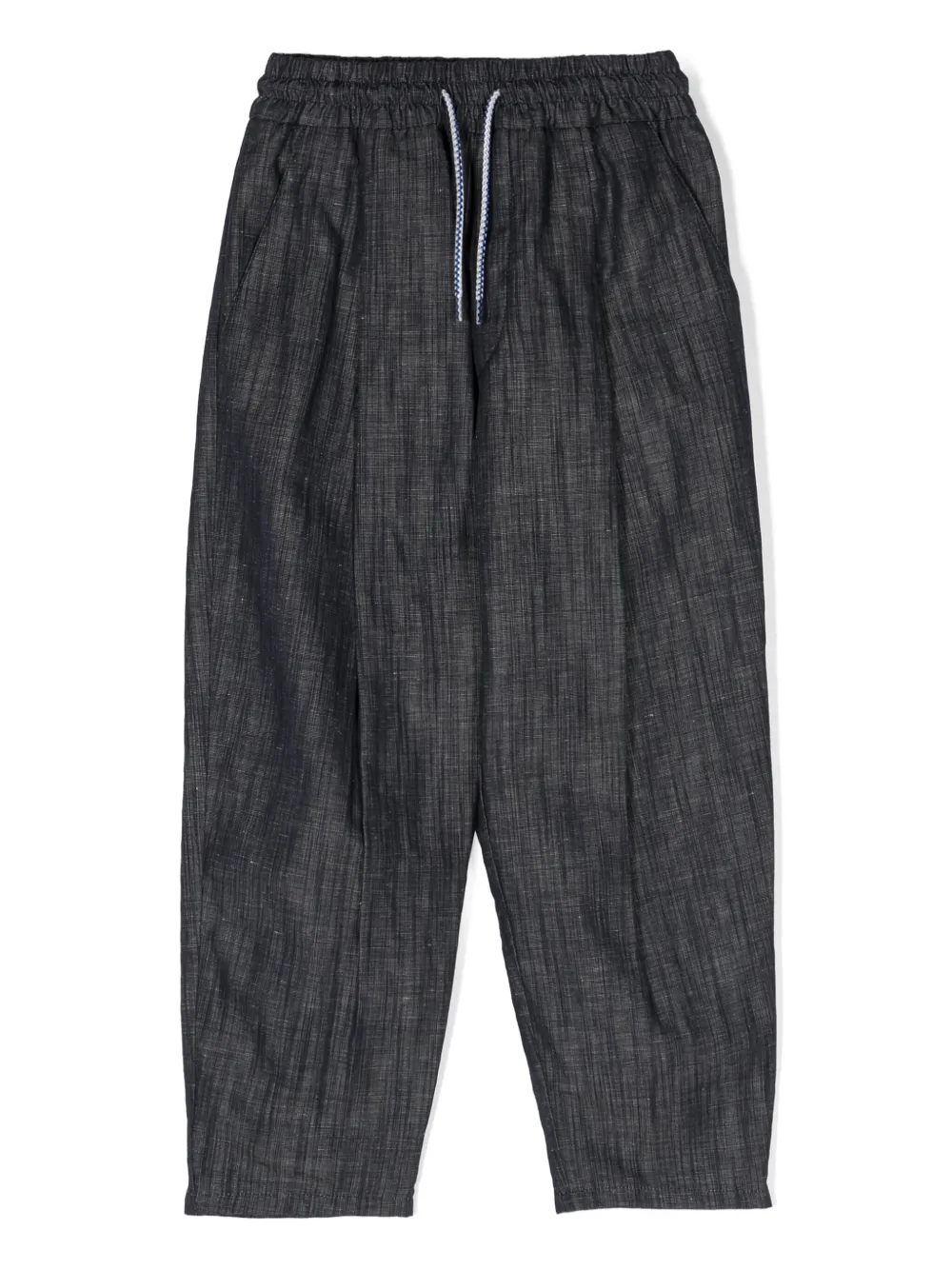 

Зауженные брюки с логотипом Missoni Kids, синий