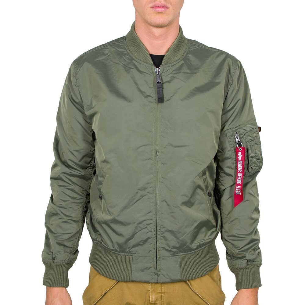 

Куртка Alpha Industries MA-1 TT, зеленый