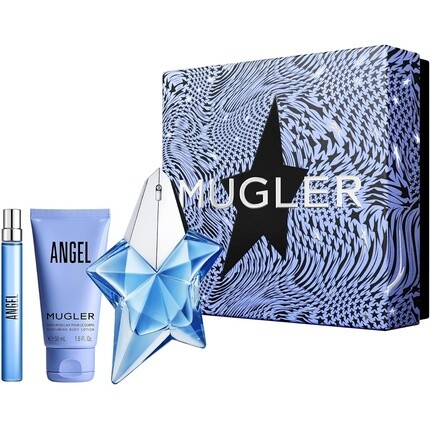 

Mugler Angel Eau de Parfum 50мл Подарочный набор 2023, Серый, Mugler Angel Eau de Parfum 50мл Подарочный набор 2023