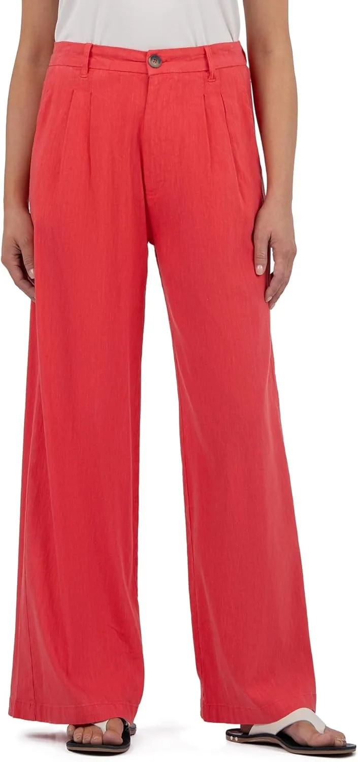 

KUT from the Kloth Женские брюки Ryan - высокая посадка, широкие прямые, со складками спереди