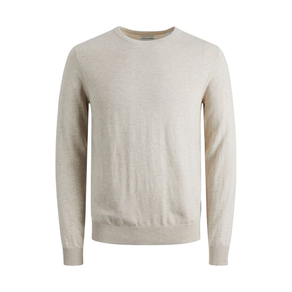

Бежевая хлопковая футболка Jack & Jones