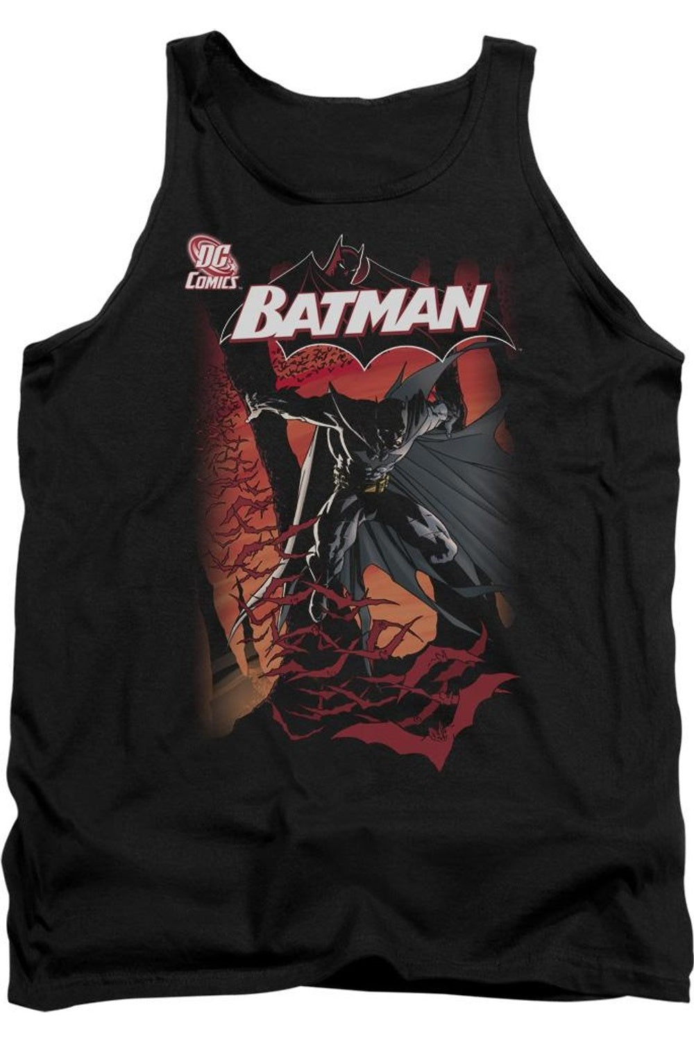 

Batman #655 Cover Adult Майка Gildan, черный