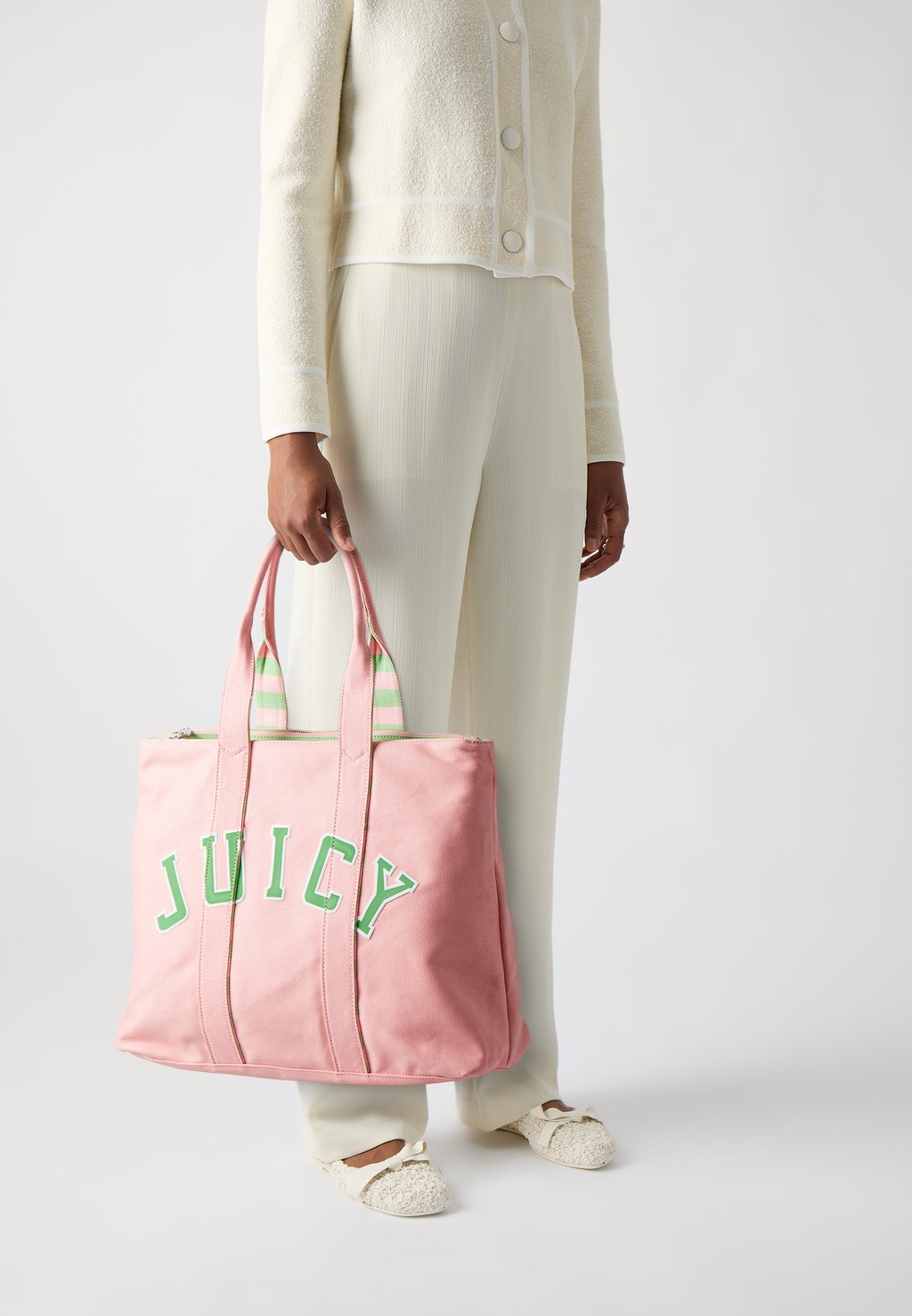 

Сумка-тоут DAISY REVERSIBLE LARGE Juicy Couture, розовый