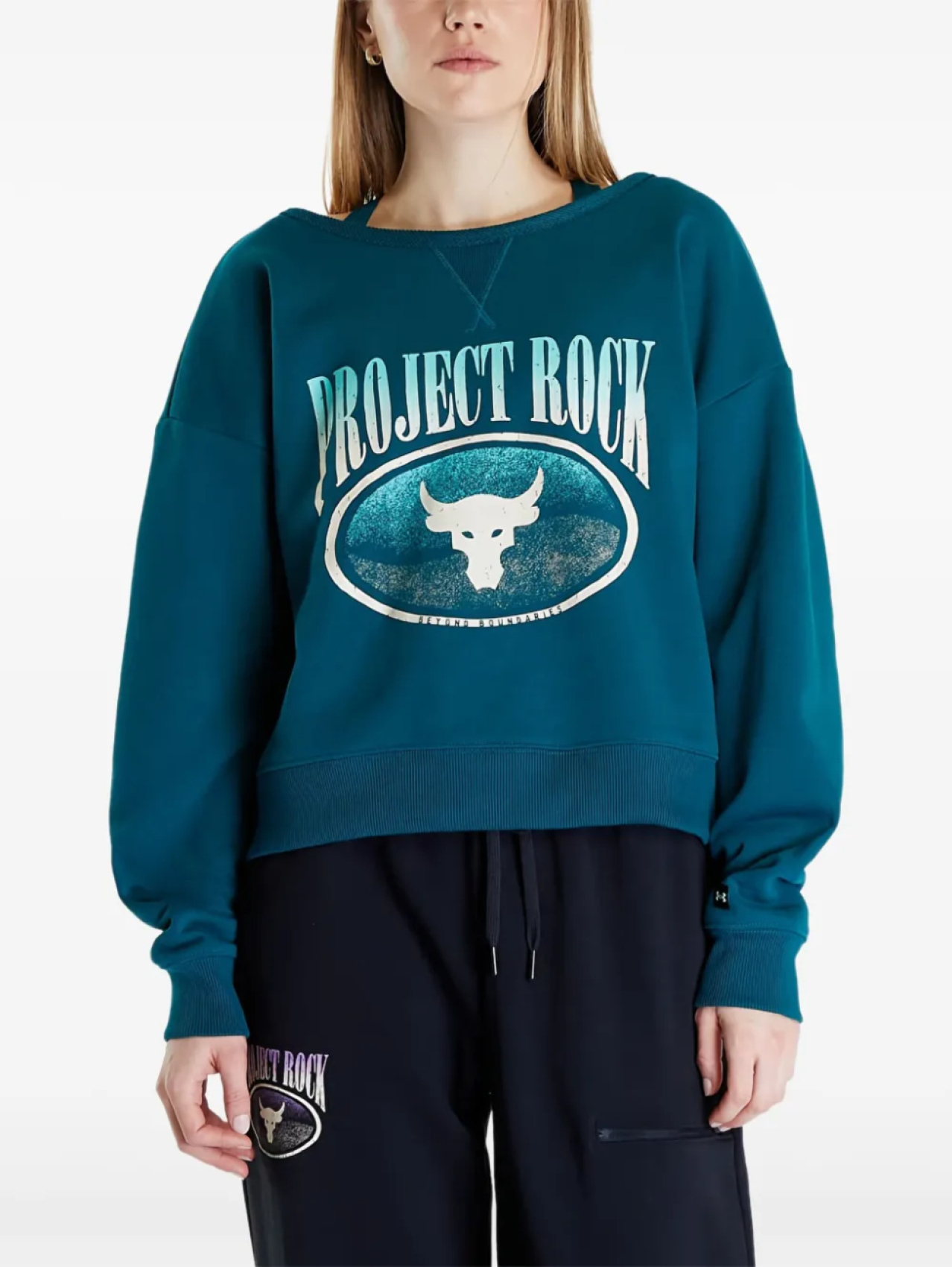 

Under Armour толстовка из смесового хлопка, зеленый
